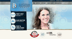 Desktop Screenshot of binghamderm.com
